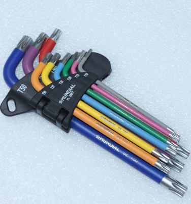 China China Grade Foldable Wholesale Industrial Allen Wrench Hex Key Set S2/CRV Hex Key of Hardware Tools for sale