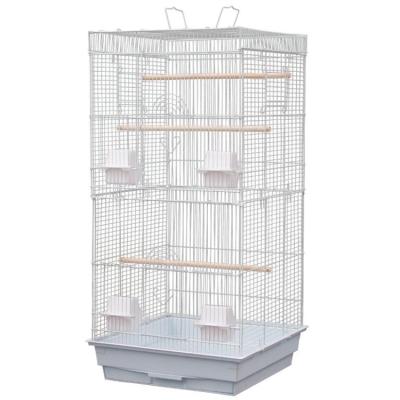 China Viable Factory Cheap Outdoor Bird Cages For Parrot Feeding Breeding Large Bird Cage for sale