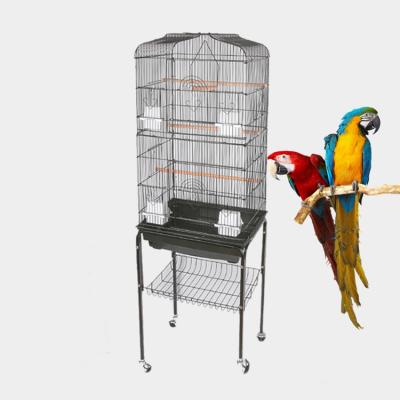 China Large Viable Bird Cages For Parrots China Foshan Pet Metal Big Bird Breeding Aviaries Bird Cage For Sale for sale