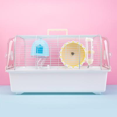 China Viable Wholesale Multiple Color With Guinea Pig Home Accessories Spacious Large Space Hamster Cage for sale