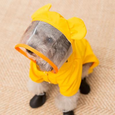 China Viable Wholesale Waterproof Large Dog Rain Coat Raincoat For Dog Rain Jacket Dog for sale