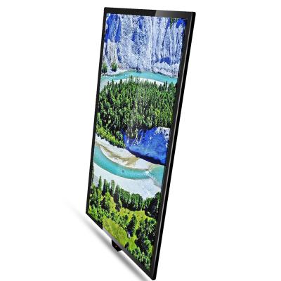 China INDOOR 32 inch wall mount advertising panel digital signage digital signage slim digital signage TV HD resolution TV for sale