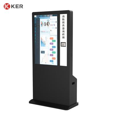 China SDK Digital Stand Floor Signage Self Service Kiosk Standing Order 32inch Kiosk Touch Screen Self Question Inquiry Kiosk for sale