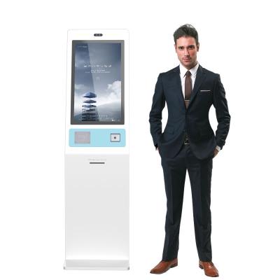 China Indoor Ticket Printer Self Ticket Collect 32 Touch Screen Monitor For Kiosk Self Service Kiosk for sale