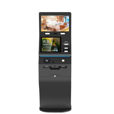 China SDK Hotel Lobby Use Double Screen Hotel Kiosk Self Service Kiosk Self Payment Kiosk for sale