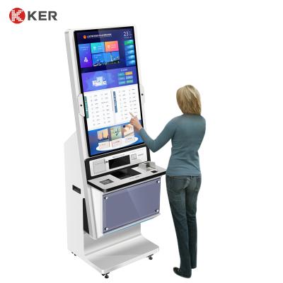 China Multifunctional SDK Self Service POS Terminal B5 Printer LCD Touch Screen Kiosk e Payment Kiosk Bill Payment Kiosk for sale