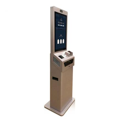 China OEM SDK 27 Smart Hotel Kiosk Receptionist Kiosk Self Service Check-In Checkout Machine Support ODM Terminal for sale