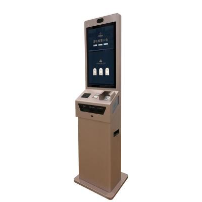 China Smart SDK Hotel Kiosk Kiosk Self Service Terminal Advertising Media Player Registration Check Self- Renewal for sale