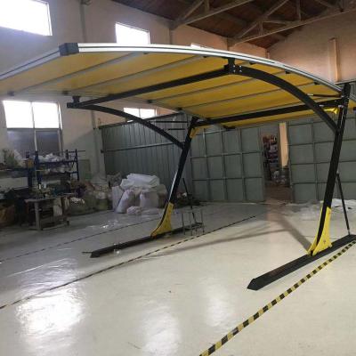 China Hot Selling Metal Aluminum Alloy Frame Material GSP-3 Single Carport for sale