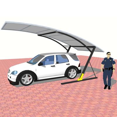 China GSP-3 metal single-lot parking tent for commercial park for sale