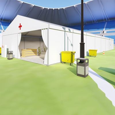 China GSL-10 Party Field Hospital Carpas Para eventos de techo 10x30m waterproof for sale