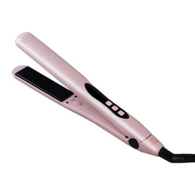 China New Design Korea PTC Commercial Flat Pink Hair Floating Flat Iron for sale