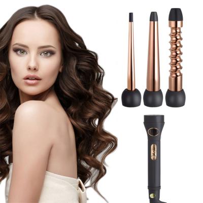 China Wave Hair Curving Digital 10-in-1 Master Private Label Professional HAIR WAND STYLING Hair Curling Iron Set for sale