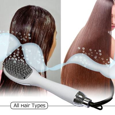 China Ionic Cheap Price Professional Hot Air Hair Dryer Straightening Blow 2 in 1 Hair Dryer and Styler for sale