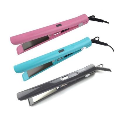 China Commercial Korean Custom Hair Straightener 480 Degree Flat Iron Hard Titanium Coating for sale