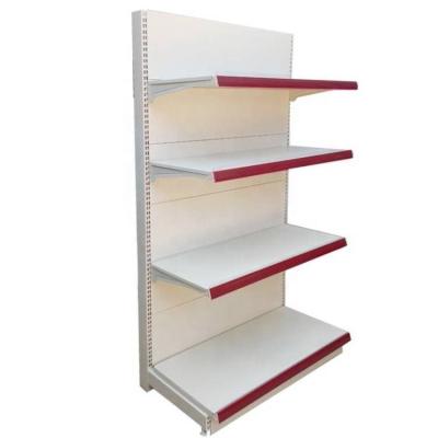 China Single Sided High Performance Guaranteed Quality Supermarket Shelf Display Rack for sale