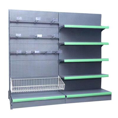 China Certified , High Efficiency Full Single Sided Fashionable Products Supermarket Shelves Display for sale