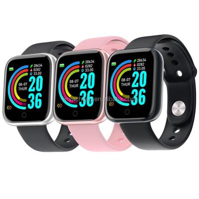 China Touch Screen Y68 Smart Watch D20 smart band d20s  wiresband fitpro y68 smart bracelet d20 heart rate smart bracelet for sale