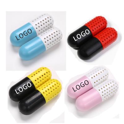 China Shoe Deodorant Pills For Sneakers Shoe Smell Eliminatorr Odor Remover Shoe Deodorizer Capsules Desiccant 3*3*9cm for sale