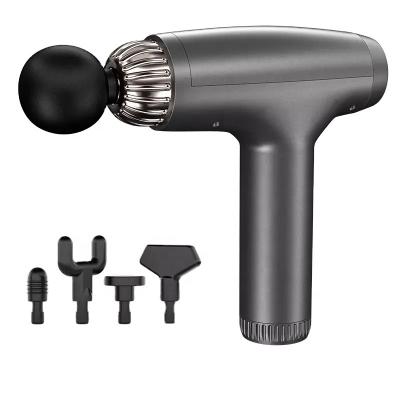 China Single Head Vibration Muscle Massager ROHS Massage Gun With Removable Battery for sale