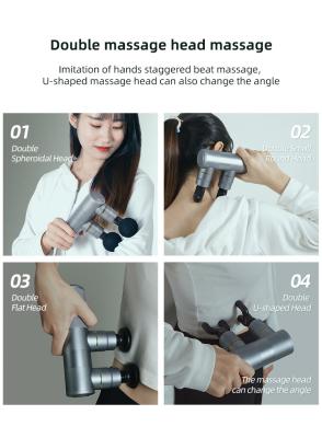 China 3 Modes Deep Tissue Massage Gun With Replaceable Battery 2500mah for sale