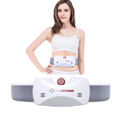 China White Elastic Abdominal Vibration Belt 50Hz-60Hz Stomach Massage Belt for sale