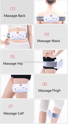 China 3 Temp Levels Belly Massage Belt 5V Belly Vibrating Belt For Weight Loss for sale