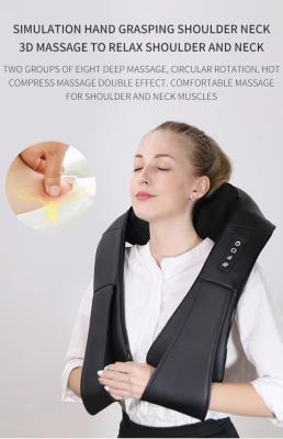 China Heating Shoulder And Back Massager 8 Nodes Homedics Shoulder Massager for sale