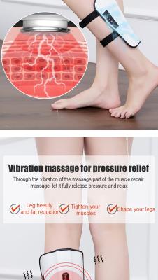 China 110v Leg Wrap Massager White Rejuvenating Heated Compression Leg Wraps for sale