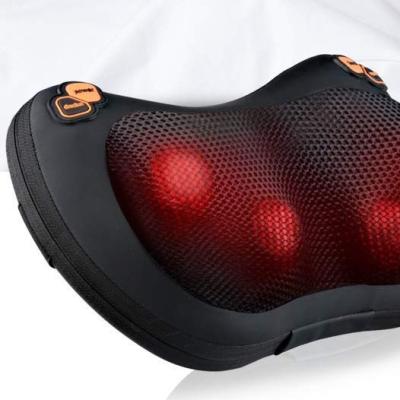 China Personalized Vibrating Neck Massage Pillow Pain Relief AC Adapter for sale