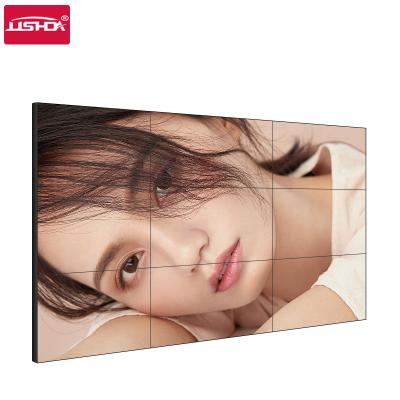 China Indoor And Semi-Outdoor Shopping 2X2 3X3 55Inch LCD Video Wall With Video Wall Controller For CCTV Control Room for sale