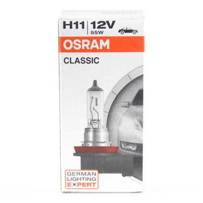 China Auto Halogen Headlight H11 Halogen Headlight 64211CLC 12V 55W PGJ19-2 OSRAM Made in Germany Original for sale