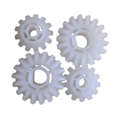 China White OEM ODM Customized Plastic Injection Molding Gear Parts Set Line-Gears for sale