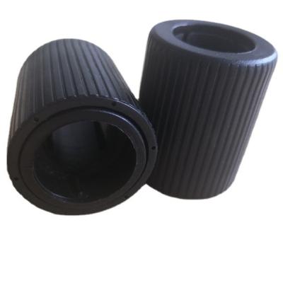 China Pipe Fittings Article PA6 DN26*DN6016*36MM High Quality Round Plastic Black Round Injection Molding Bushing for sale