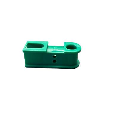 China Plastic Components for Office and House Furniture M 40*72*16*15mm PP Plastic Injection Pipe Molding Socket for Operation Machinery/Printer Machine for sale