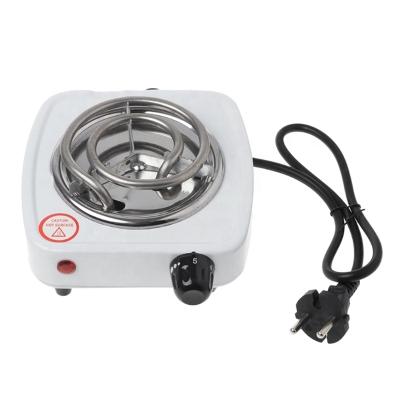 China 220V 500W Mini Stove Electric Hot Plate Outdoor Burner Iron Heater Household Cooking Appliances Home Kitchen Cooker Coffee EU Plug for sale