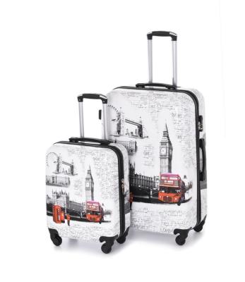 China Lightweight Carry On Hard Suitcase , ABS PC Trolley / PC Carry On Luggage for sale