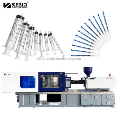 China Horizontal Manufacturing Syringe Tools Plastic Syringe Making Machine Automatic Servo Motor 238 Ton Molding Mahine for sale