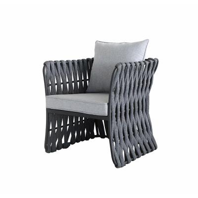 China UV Resistant High Quality Outdoor Living Room Sofa Set 5 Piece Waterproof Furniture All Weather Aluminum Frame Sofa for sale