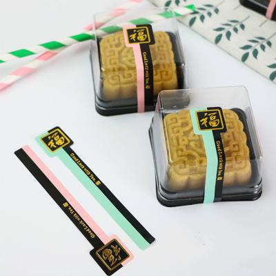 China Floral Safety Thank You Labels DIY Gift Box Sealing Baking Cookie Stickers Cake Adhesive Sticker for sale