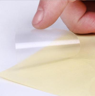 China Waterproof Factory Price Packing Box Transparent Package Seal Label Sticker for sale