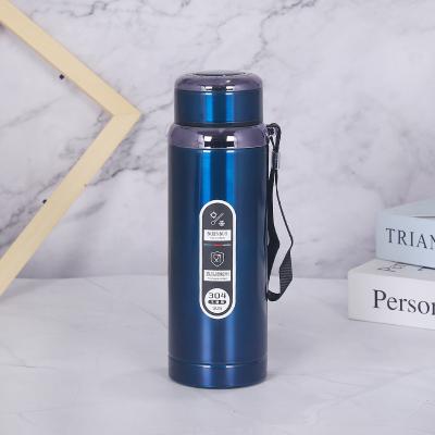 China Viable Hot Selling Custom Logo Double Wall Vacuum Flask Insulated Stainless Steel Thermal Bottle Temperature Display for sale