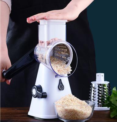 China Viable good quality home kitchen vegetable slicer slicing shredding grinding set for sale for sale