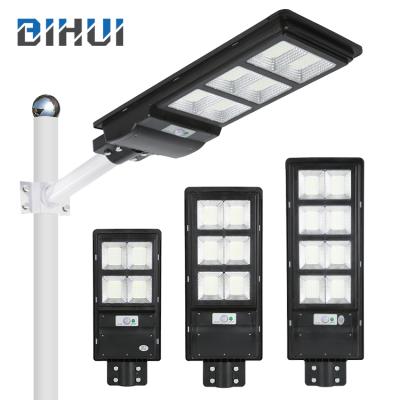 China ROAD Motion Sensor ABS Ip65 Waterproof All In One 90w 120w 150w Integrated Outdoor Solar Led Street Light for sale