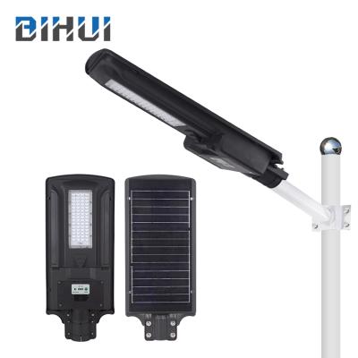 China ROAD Ip65 Waterproof Outdoor Aluminum Housing 60w 120w 150w All In One Integrated Led Solar Street Lights for sale