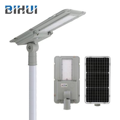 China Adjustable bracket 60w 100w 180w all adjustable bracket design (meet the different irradiation directions) of new in one led solar street light for sale