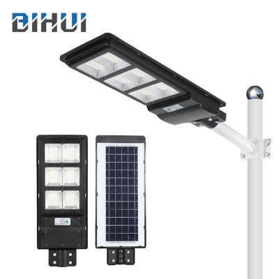 China ROAD one more powerful 90w 120w 150w waterproof outdoor ip65 integrated all in one led solar street light for sale