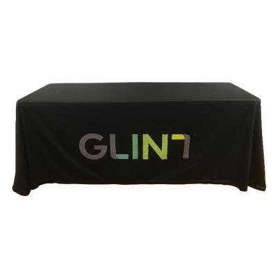 China CLASSIC Custom 6ft Stretch Cover Sale Throw Trade Show Trade Show Tablecloth for sale