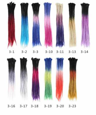 China V-Tip Hair Fashion Style Hair Extension Ombre Color Dreadlocks for sale