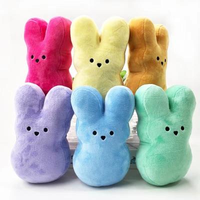 China HUAYI TOY Amazon Gifts Easter Plush Bunny Toys Bunny Stuffed Plush Easter Basket Stuffer Doll Easter Bunny for sale